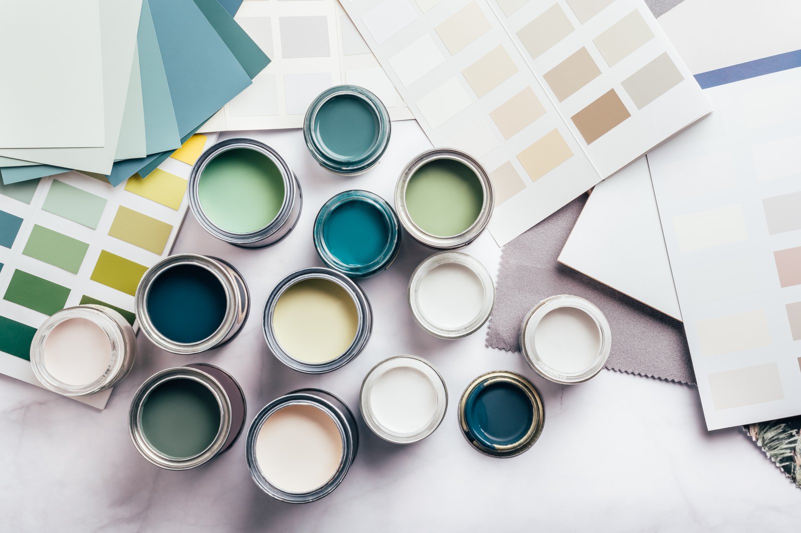 Pigmented paint color samples for coating formulation evaluation