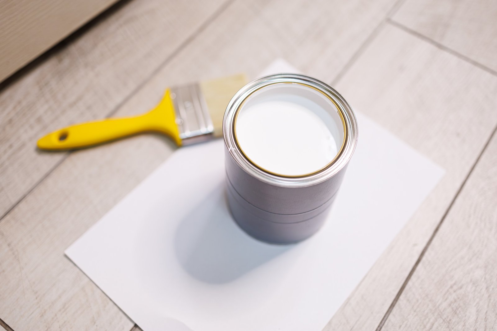 Container of paint used for surface coating