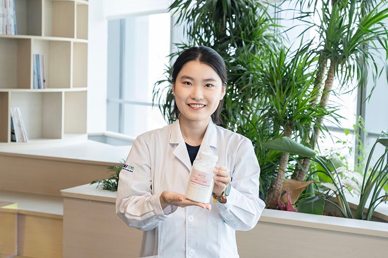 LANDU PCE sample display from the NOVASTAR superplasticizer series